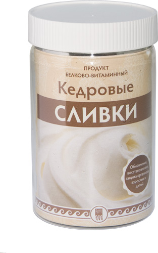Продукт белково-витаминный «Кедровые сливки»