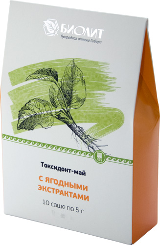 Токсидонт-май с ягодными экстрактами