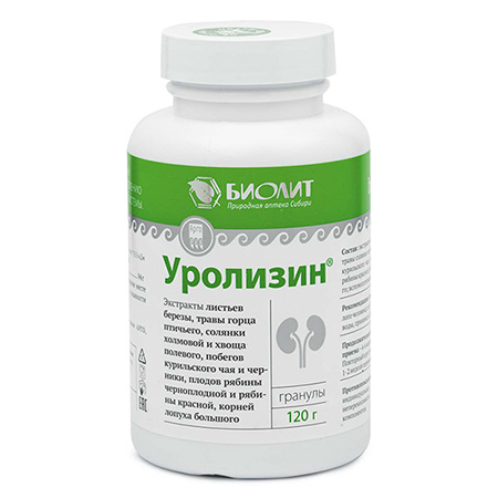 Смесь сухого растительного сырья «Уролизин»