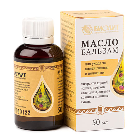 Масло-бальзам для волос, 50 мл