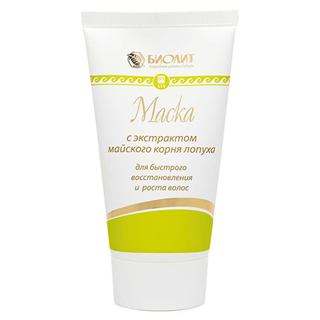 Маска с экстрактом корня лопуха